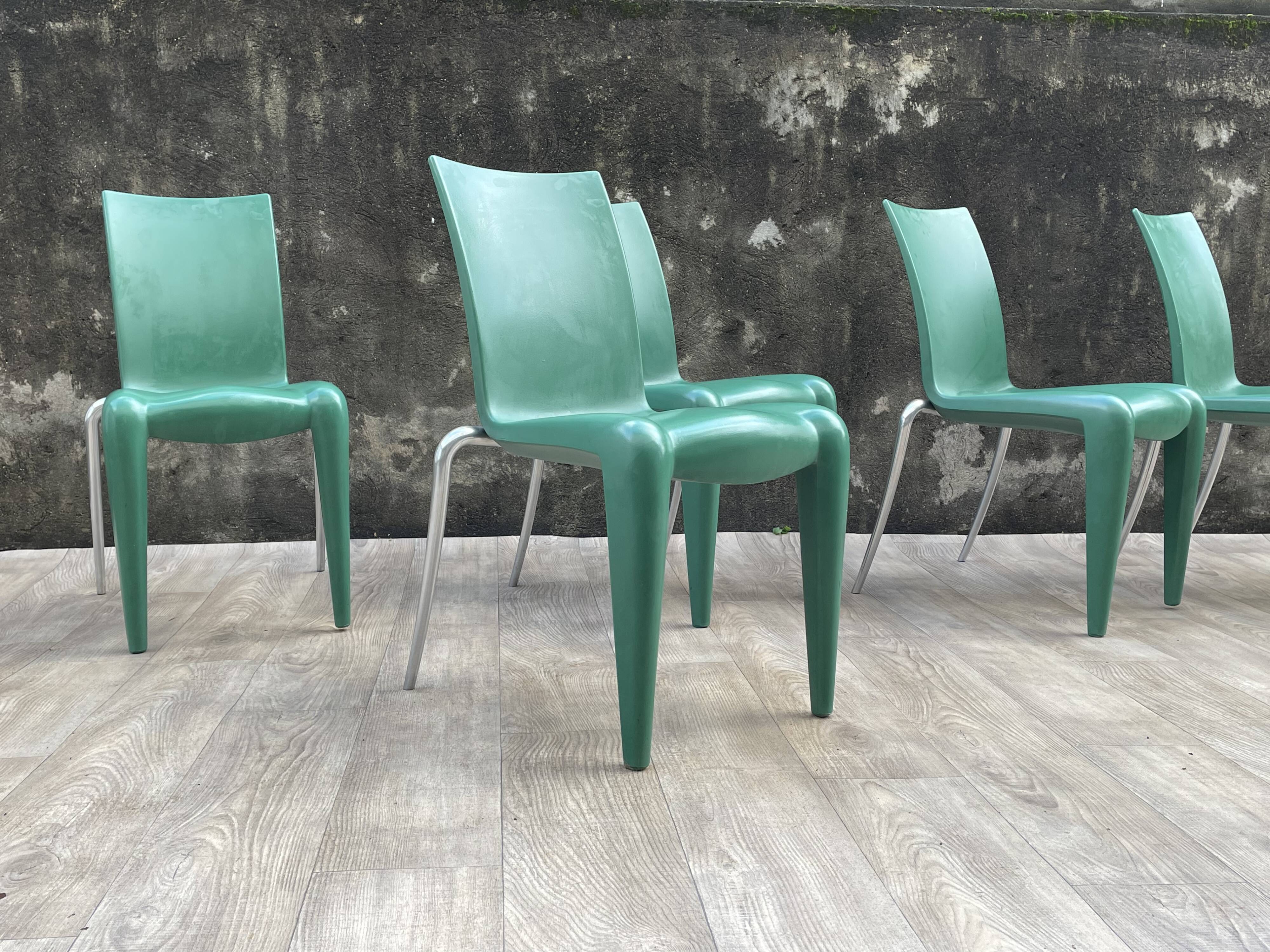 5 Louis 20 chairs by Philippe Starck for Vitra