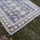 Vintage Turkish Oushak rug 136x202 cm