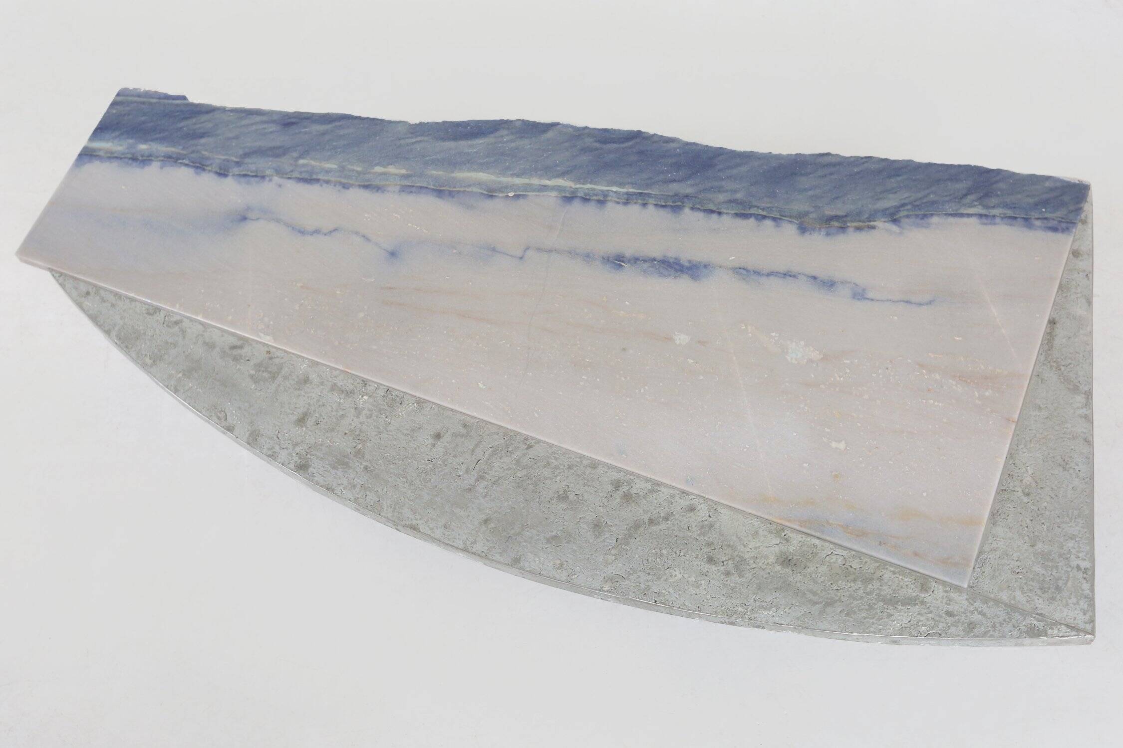 Sculptural Coffee Table in Marble and Stone by Pia Manu, 1970s