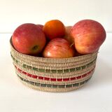 Braided fiber basket from the 60s