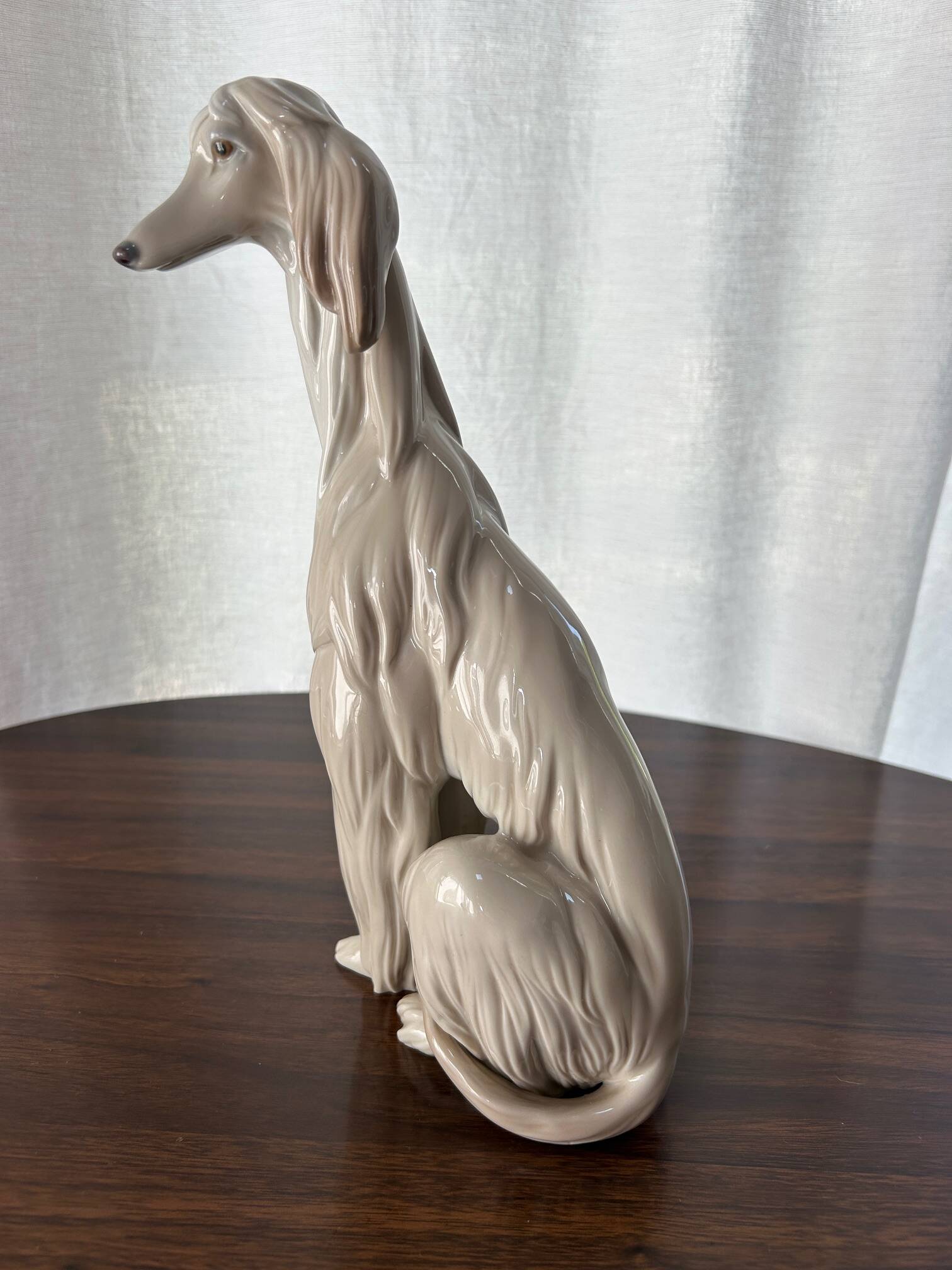 Ceramic greyhound by Juan Huerta