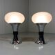 Ensemble de 2 lampes Space Age, années 1960