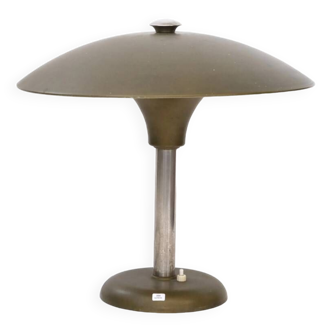 Rare and pretty 1934 Modernist/Bauhaus desk lamp by Max Schumacher for MSW