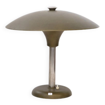 Lampe de bureau Moderniste/Bauhaus par Max Schumacher pour MSW, 1934