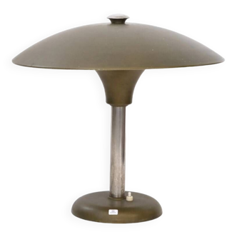 Lampe de bureau Moderniste/Bauhaus par Max Schumacher pour MSW, 1934