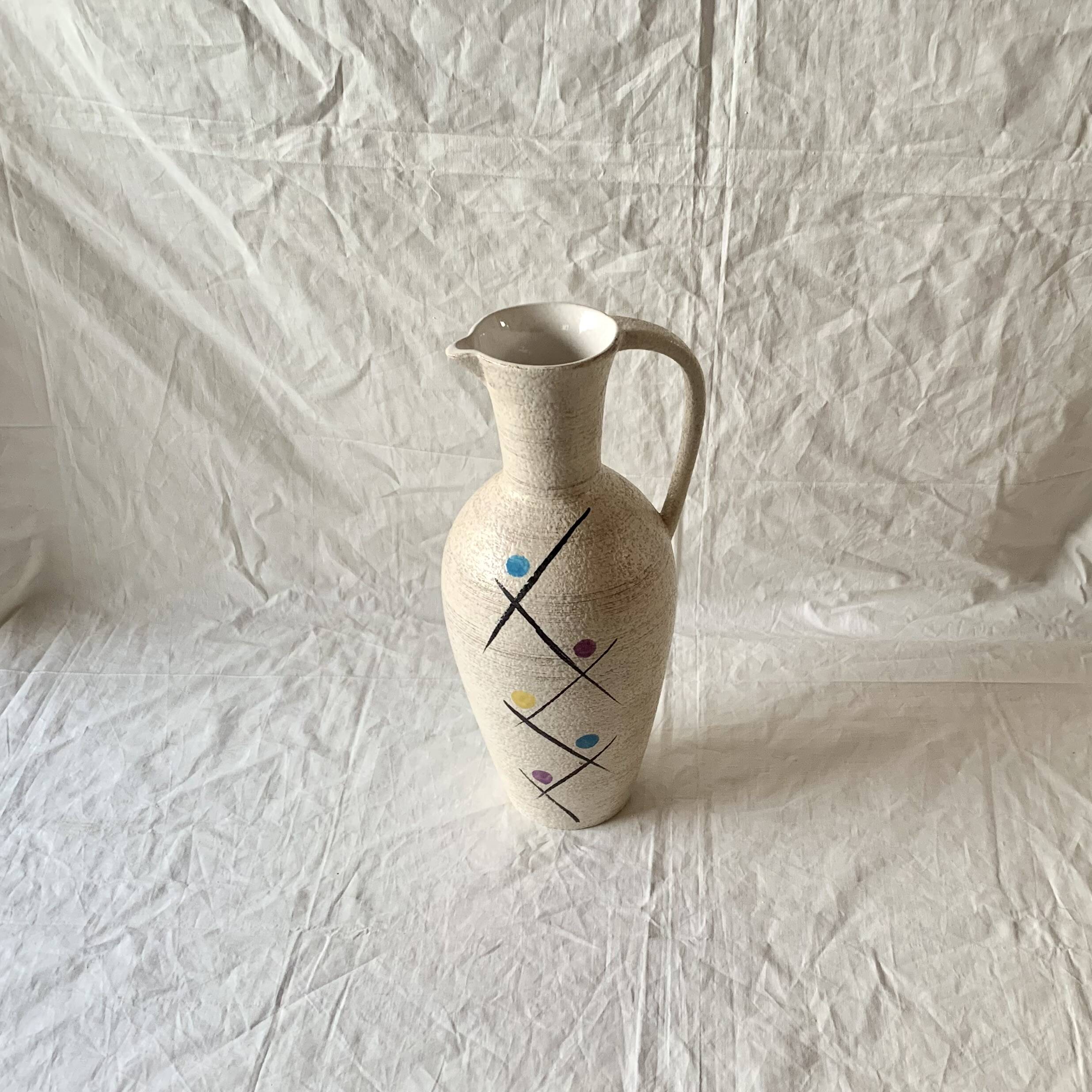Modernist Scheurich Keramik Vase - Model 268 35 - West Germany - 1960s