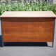 Bureau bois et métal et plateau formica, 50