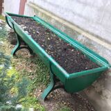 Large industrial gardener on feet