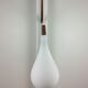 Applique vintage pendulaire scandinave teck 1960