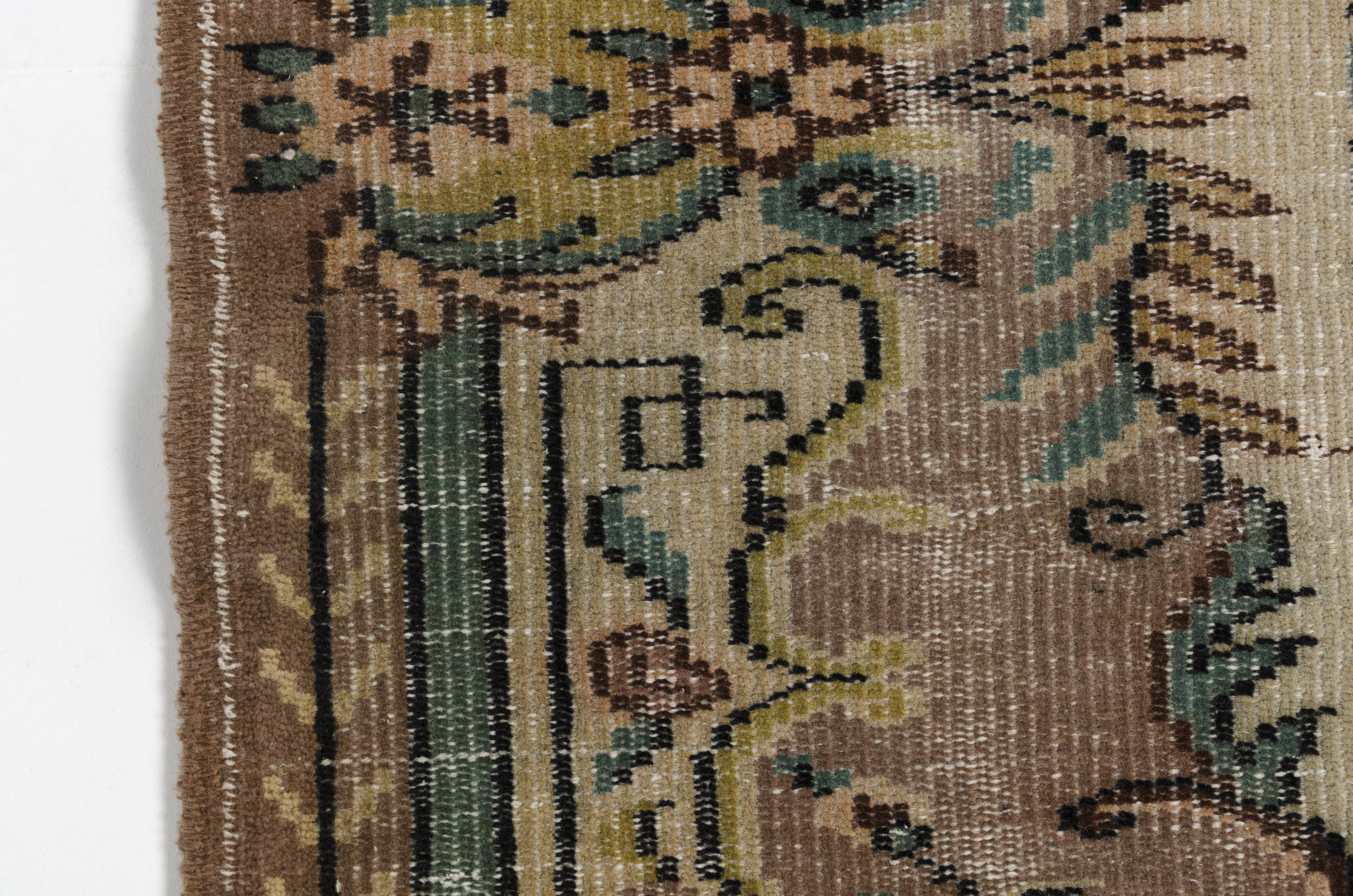 Vintage Turkish Floor Rug Sku v1047