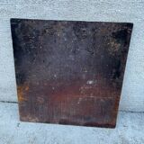 19th century crown fireplace plate