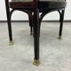 Chaise de bureau Jugendstil no.717 par Gustav Siegel
