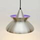 Scandinavian lamp in a champagne gold shade, 1970s
