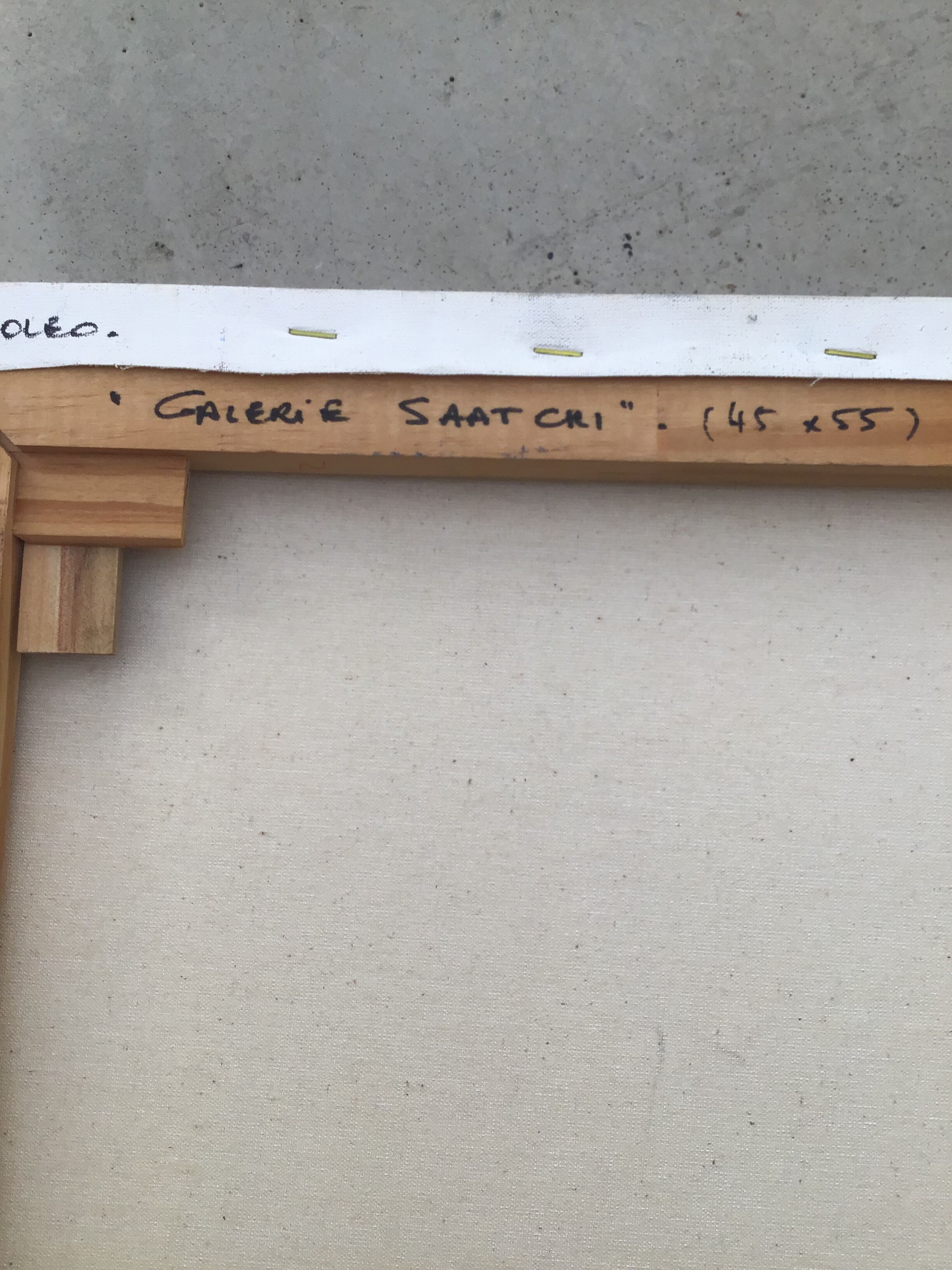 Acrylic painting Saatchi Gallery