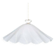 Vintage glass suspension lamp Kalmar Fazzoletto