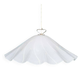 Vintage glass suspension lamp Kalmar Fazzoletto