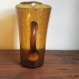 Bubble glass pitcher