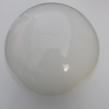 Opaline ceiling lamp 25 cm 50s