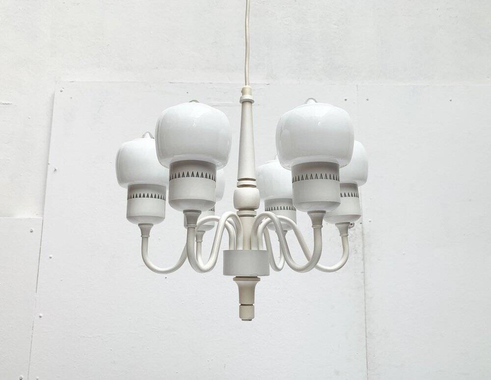 Swedish Mid-Century T526 chandelier by Hans-Agne Jakobsson for Hans-Agne Jakobsson Ab, 1960s