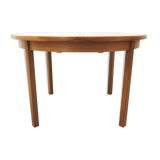 Scandinavian walnut dining table, Sweden, 1960s