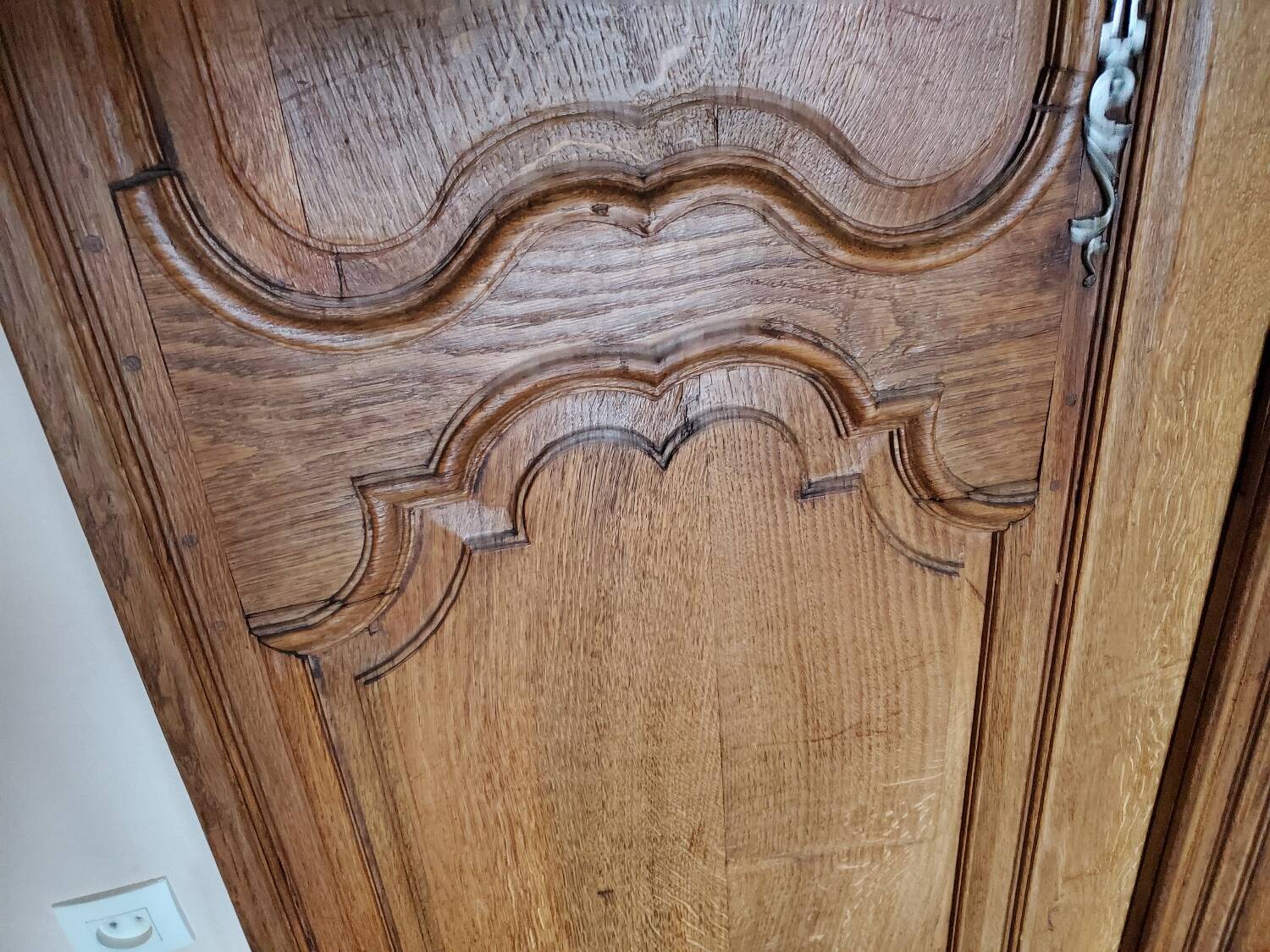 Pair of 19th century oak doors