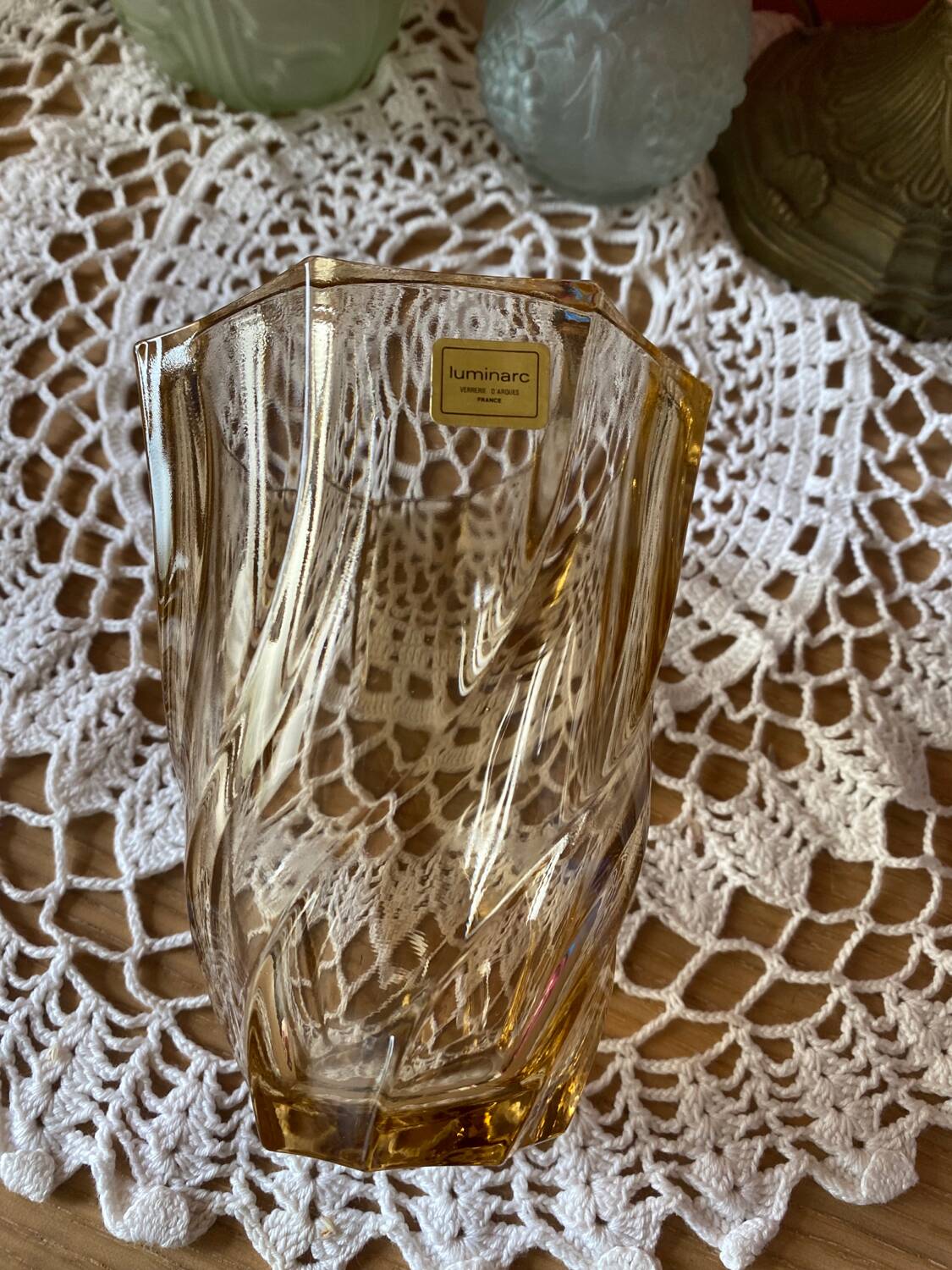 Amber vase