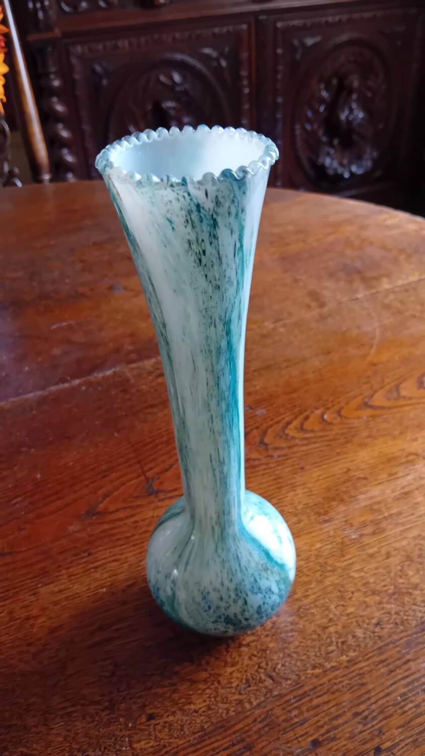 Murano Turquoise Vase from the 60s