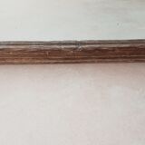 Ancient Burmese teak mirror