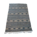 Grey carpet, in wool, Berber, Moroccan 150x100cm