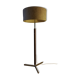 Adjustable floor lamp in walnut and metal 1960