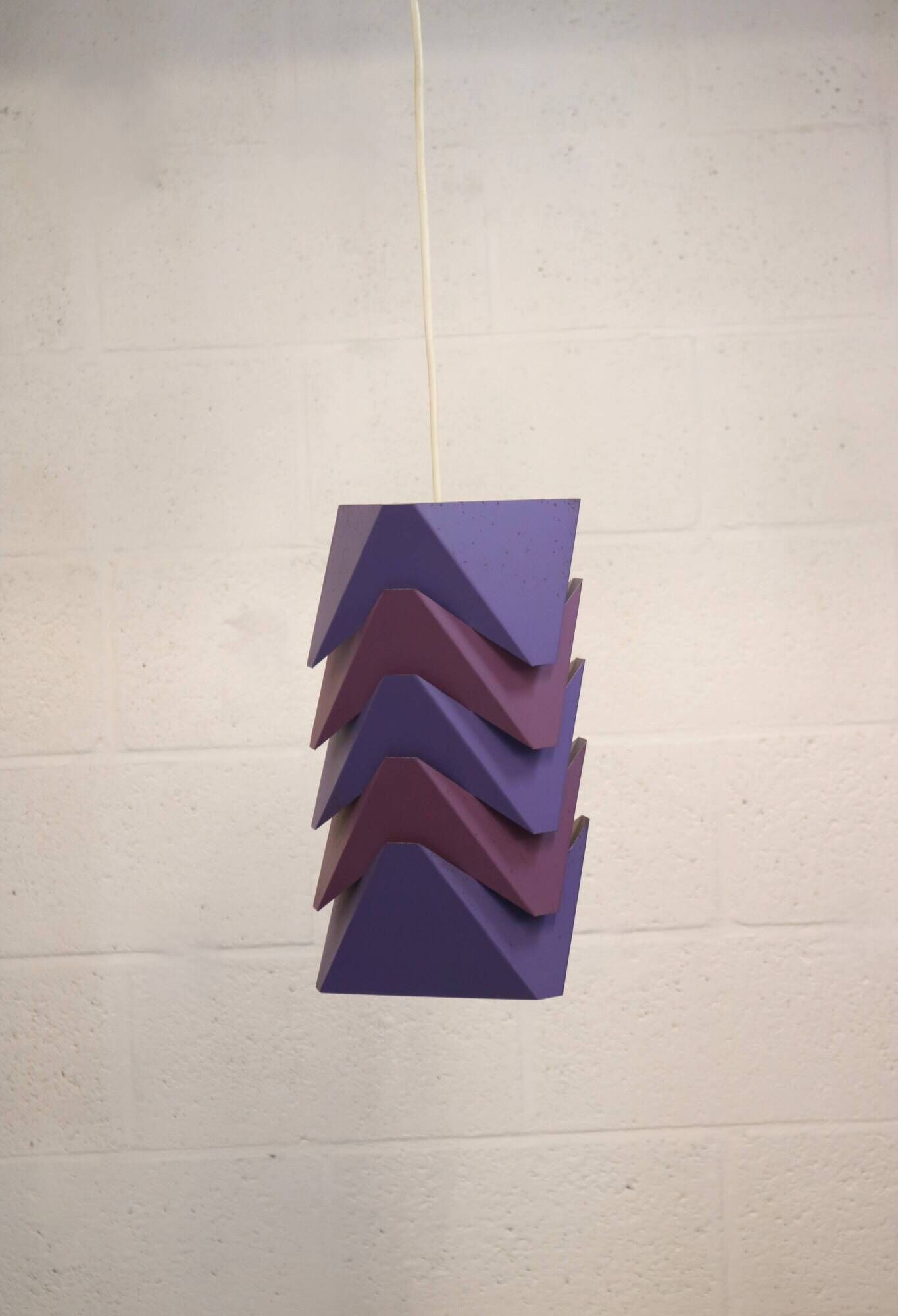 Mid Century Ekko Metal Pendant Lamp by Louis Weisdorf for Lyfa, Denmark, 19