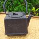 small cast iron teapot