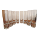 Vintage Bering glasses, 1970s, set of 8