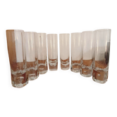 Vintage Bering glasses, 1970s, set of 8