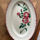 Oval plate Sarreguemines & Digoin