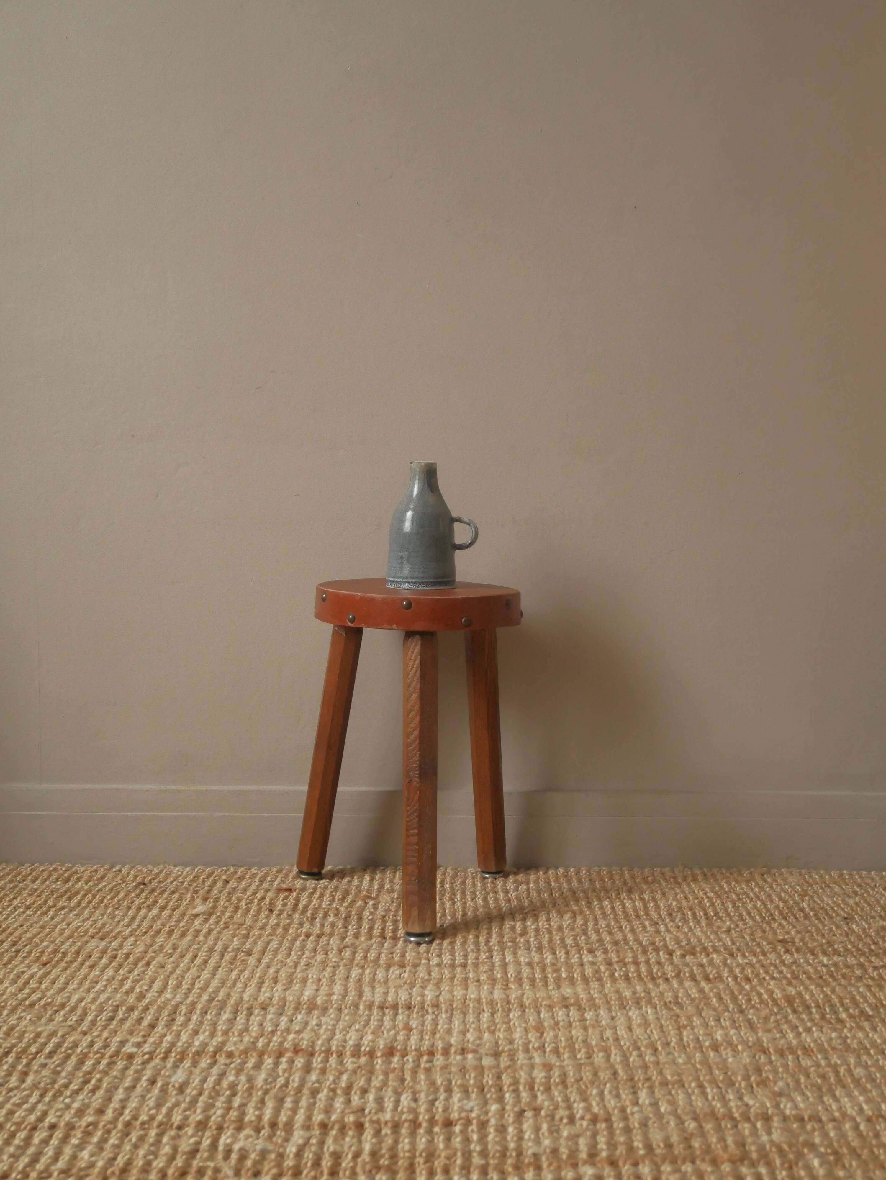 Vase soliflore in ceramic handmade pottery artisanal manufacturing contemporary design