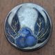 Camille THARAUD Signed circular porcelain box. 15 cm