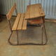 Double school desk