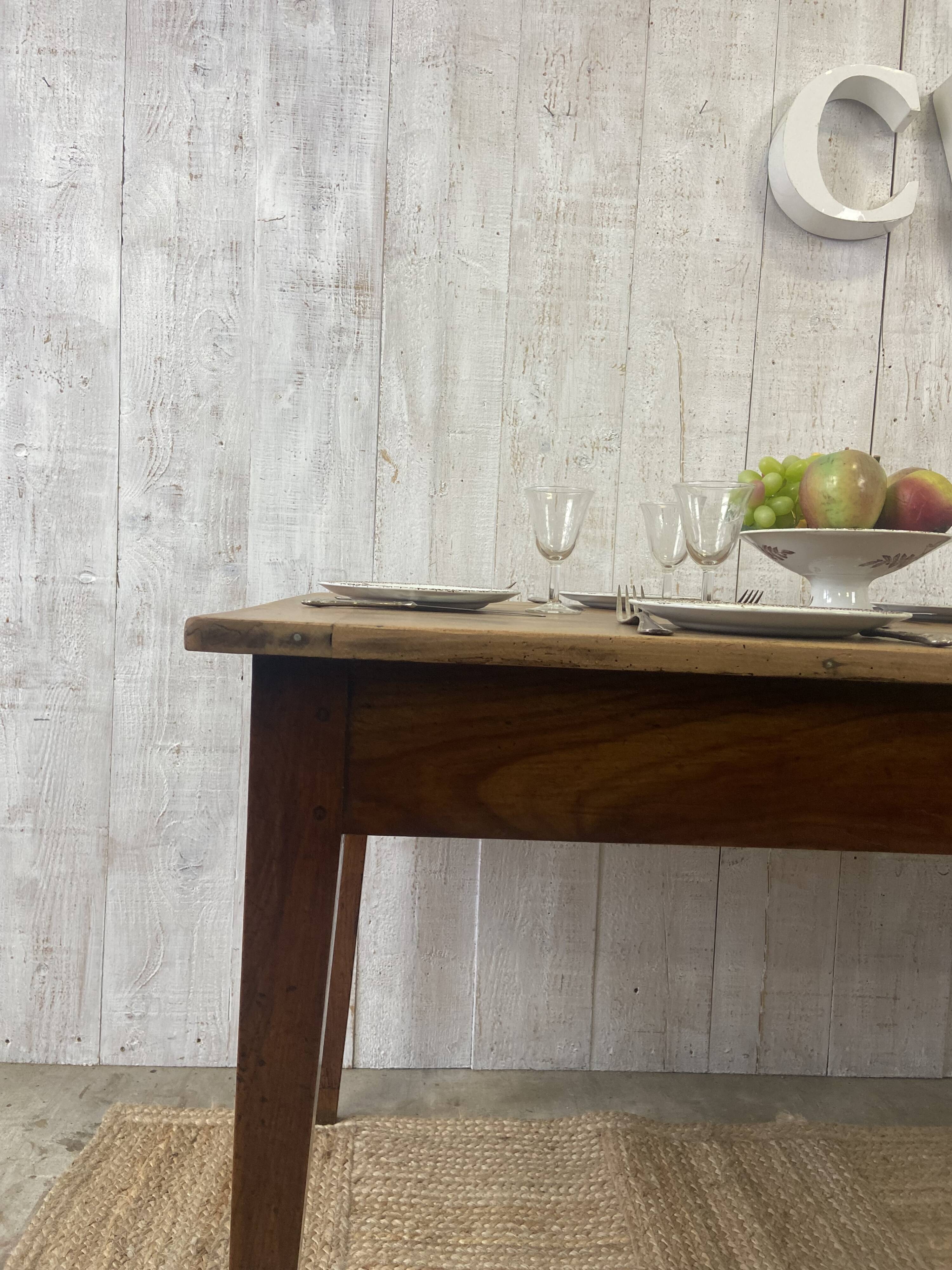 Table de ferme 133x76cm