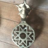 Brass door knocker