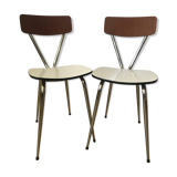 Formica chair duo