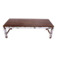 Burmese teak coffee table