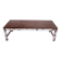 Burmese teak coffee table