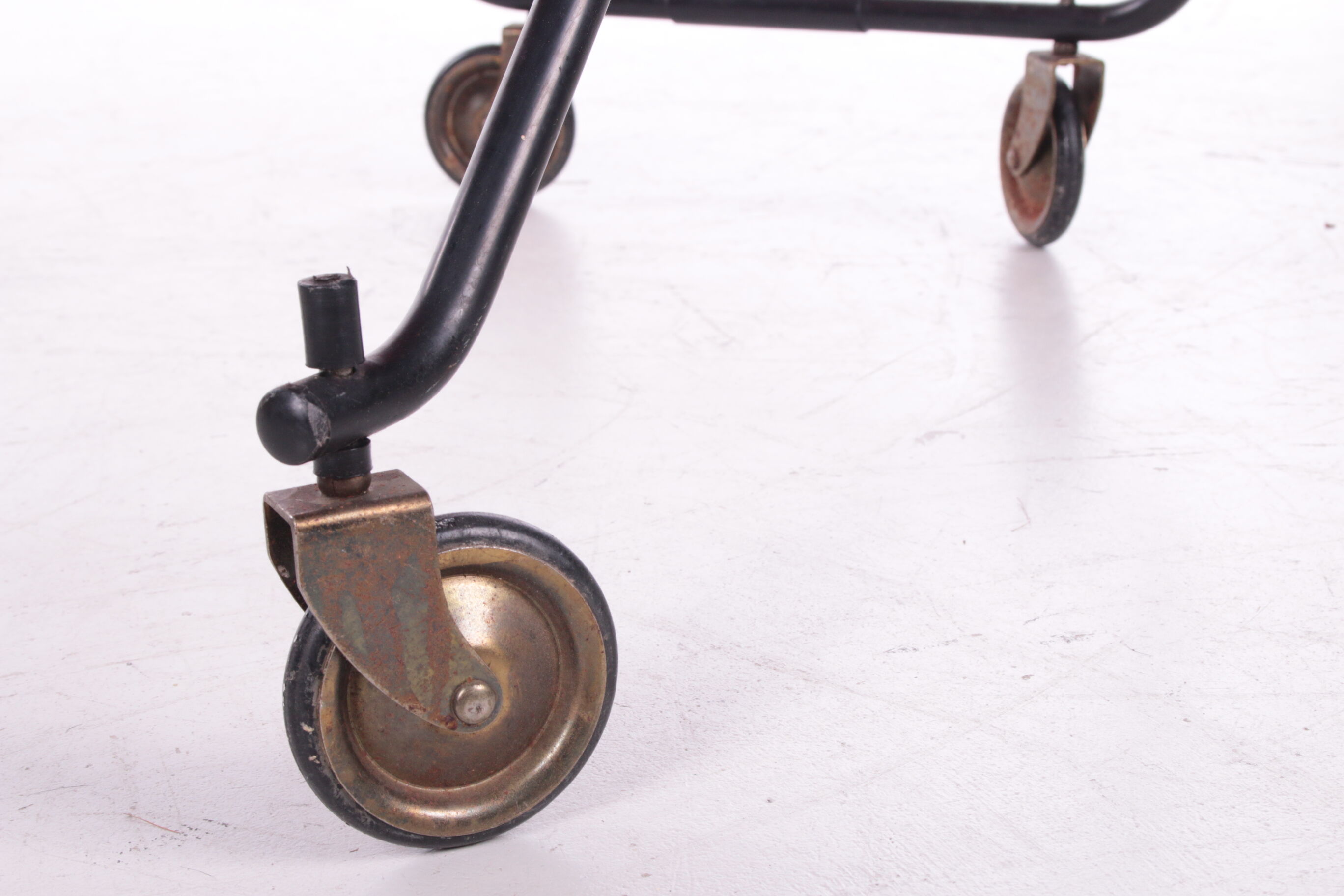 Vintage french serving trolley or drink cart, 1960