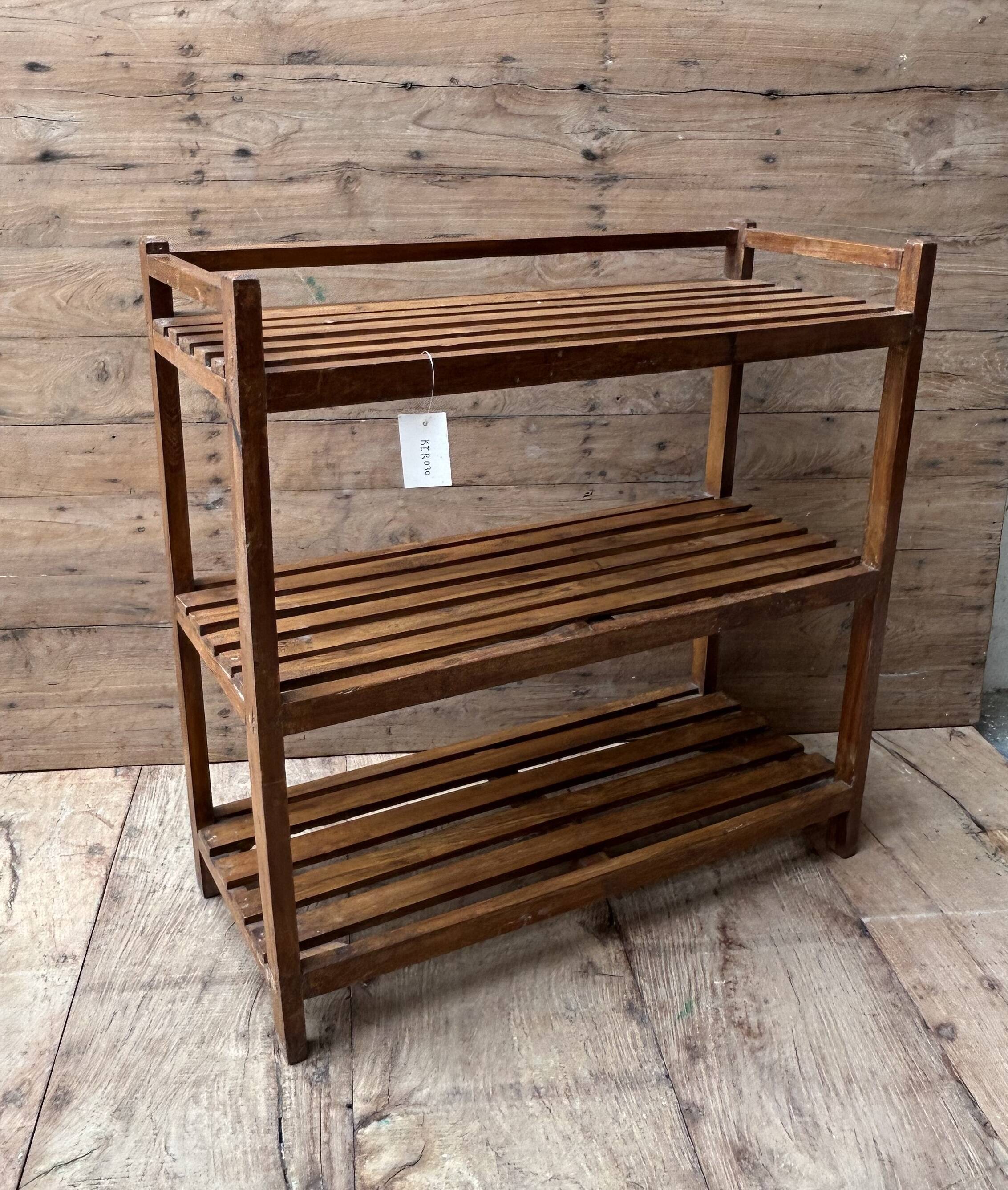 teak shelf from Burma