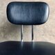 1950s/60s Chrome and Faux Leather Office Chair