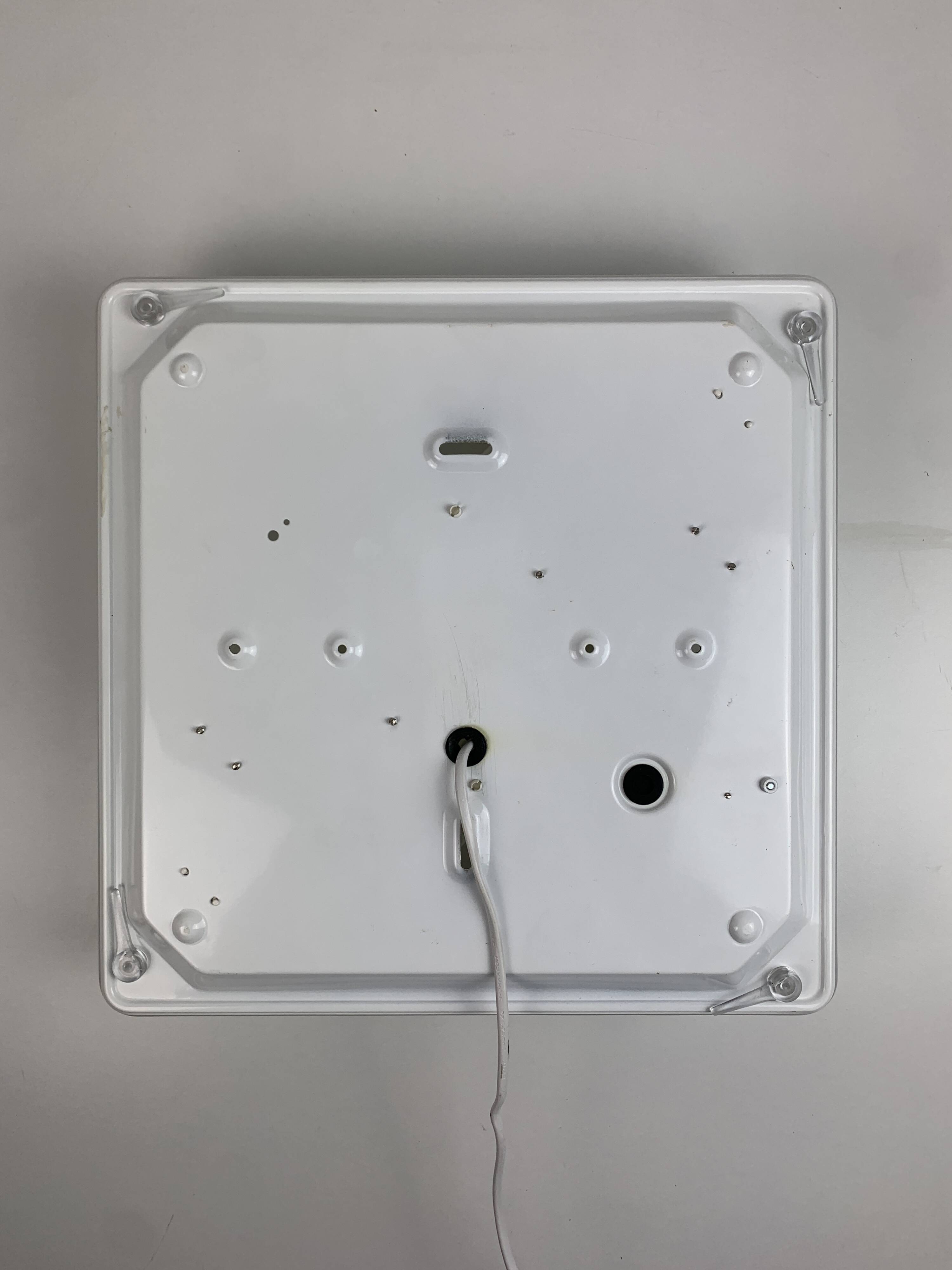 Set of 4 midcentury space age wavy wall lamp by Guzzini,model 5359