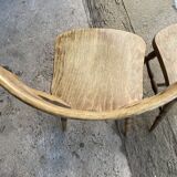 Paire de chaises bistrot Baumann