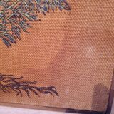 Oil on flaxseed canvas on chamomile wood