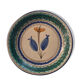 Enamelled ceramic plate igor stefano